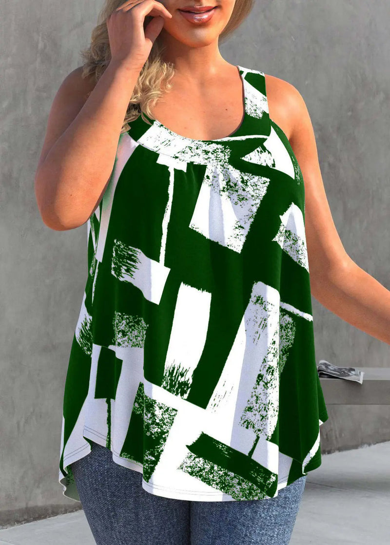 Vardi Dante™ Rose Bluzka w Dużym Rozmiarze | Lekka i Modna