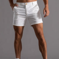Ademende chino shorts van katoen – Sandro