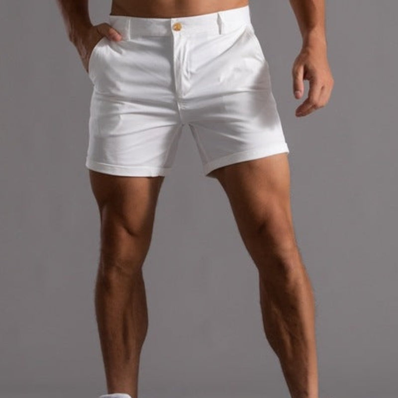 Ademende chino shorts van katoen – Sandro
