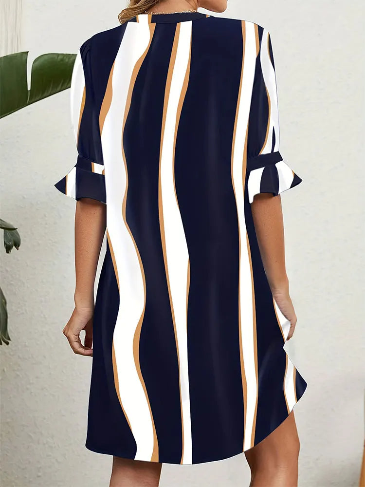 Vardi Dante™ Monique Plus-Size Jurk | Casual & Trendy