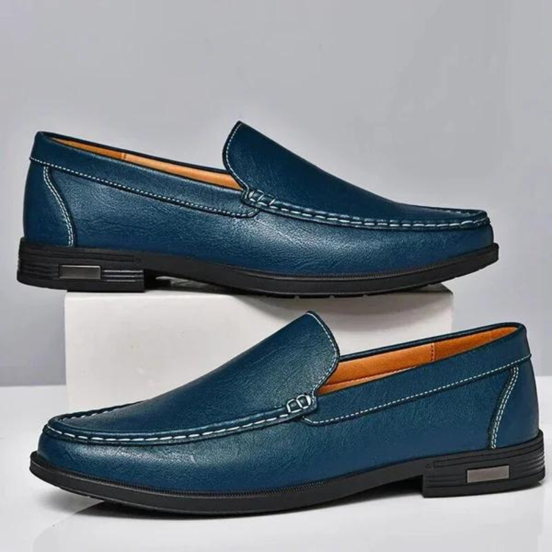 Italiaanse loafers van echt leer - Emilio