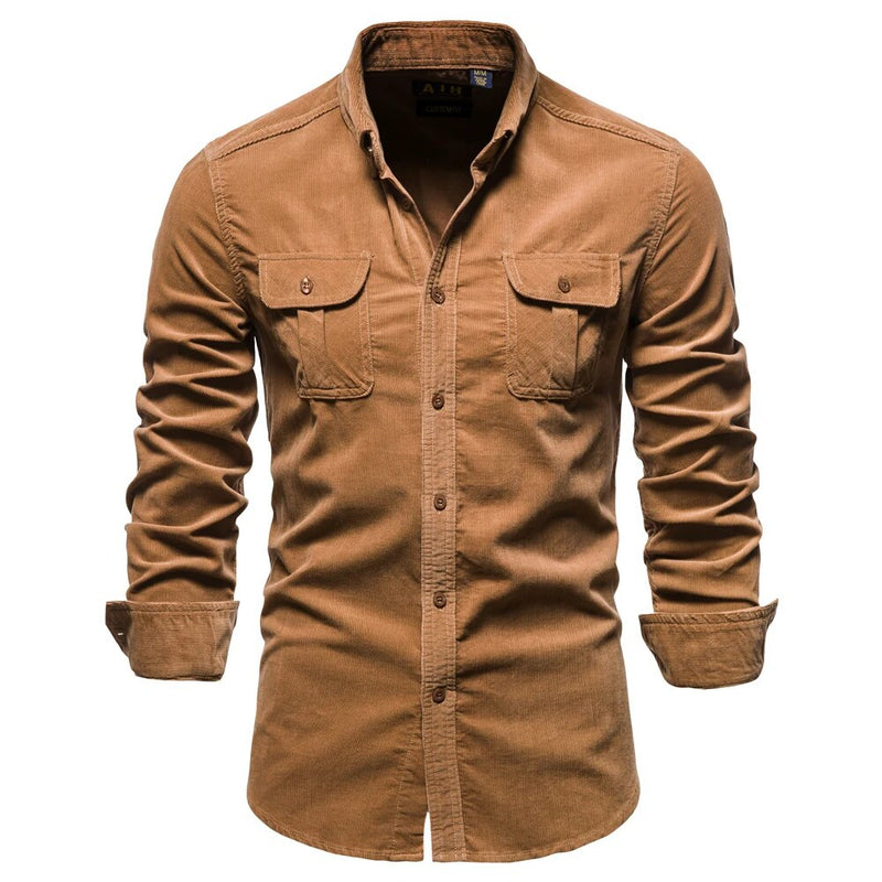 Vardi Dante™ Casual Overhemd | Casual corduroy overhemd voor elk moment