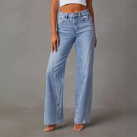 Trendy Flared Spijkerbroek - Amarine