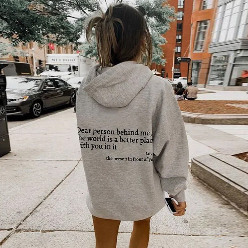 Stijlvolle Hartverwarmende Dames Hoodie - Aurora