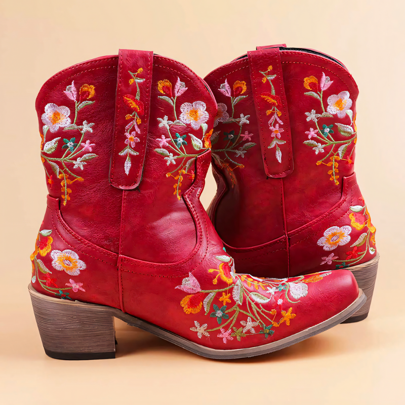 Weerbestendige Vintage Cowgirl Laarzen - Sierra