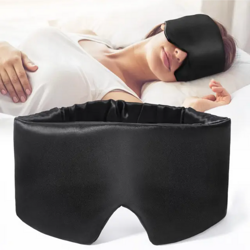 Luxe Slaapmasker van Zuivere Moerbeizijde - LunaPure