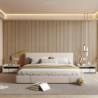 3D Zelfklevende Wandpanelen met Realistische Houtlook - Wallvera