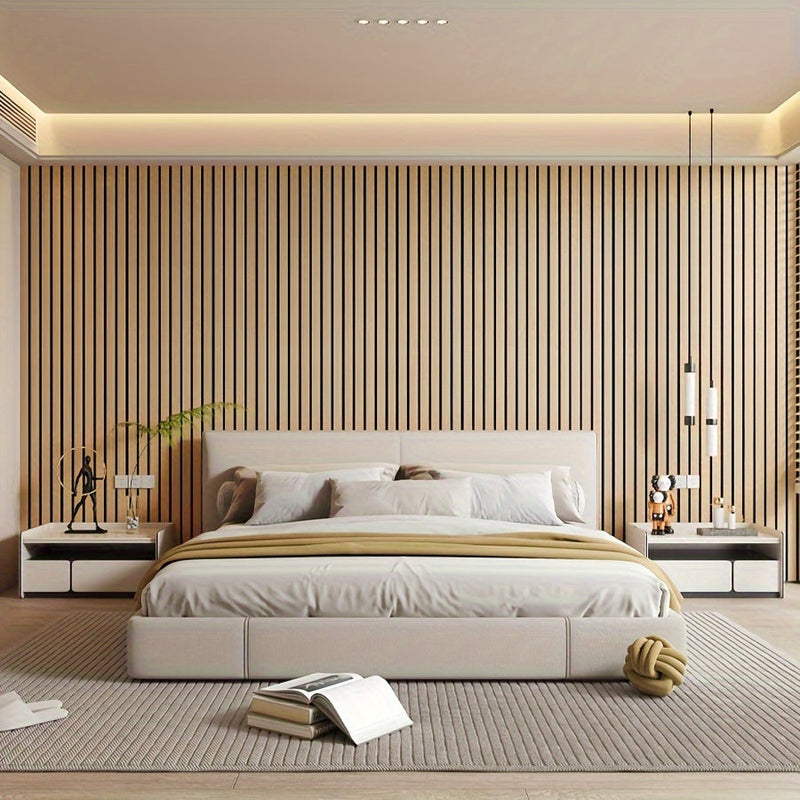3D Zelfklevende Wandpanelen met Realistische Houtlook - Wallvera