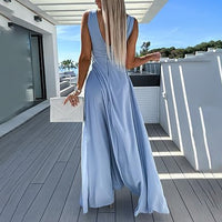 Stijlvolle Feestelijke Dames Jumpsuit met Jurk Look – Lorena