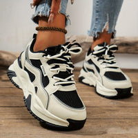 Stijlvolle Dames Sneakers met Hoge Zool – Romi