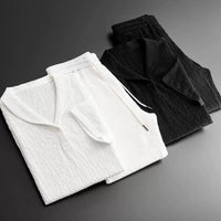 Vardi Dante™ Lyno Lekki Zestaw Męski | Stylowy i luksusowy zestaw odzieży męskiej