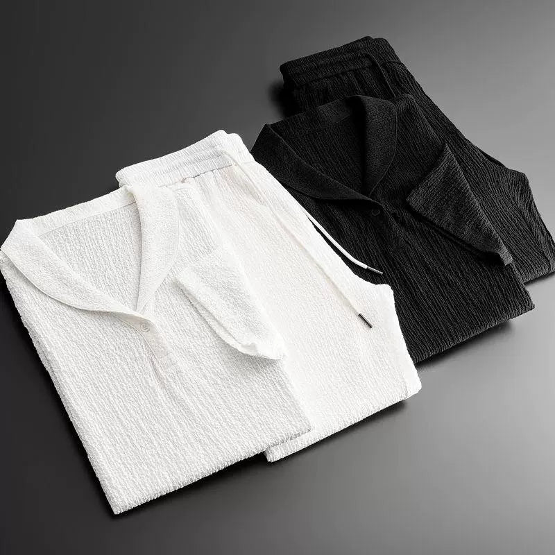 Vardi Dante™ Lyno Lekki Zestaw Męski | Stylowy i luksusowy zestaw odzieży męskiej