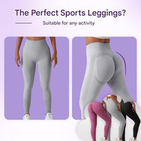 High Waist Dames Sportlegging – FlexFit