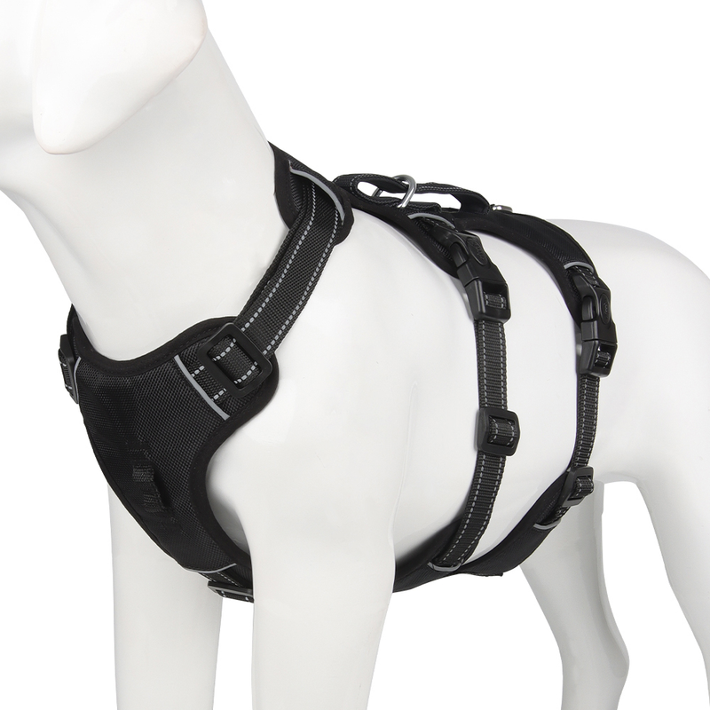 Reflecterend Anti-Trek Hondentuig - GripGuard