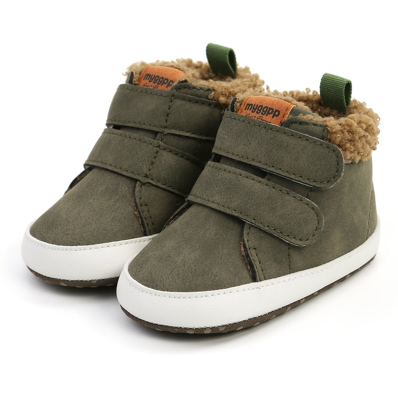Warme Babyboots Noor met Klittenband – Klaar voor Elke Winterdag!