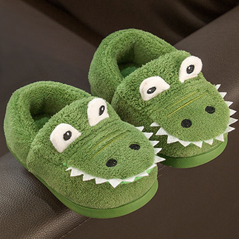 Dino Knuffelpantoffels – Zachte en Warme Sloffen voor Peuters