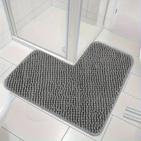 Luxe L-vormige Antislip Hoekdouchemat - Evelyn
