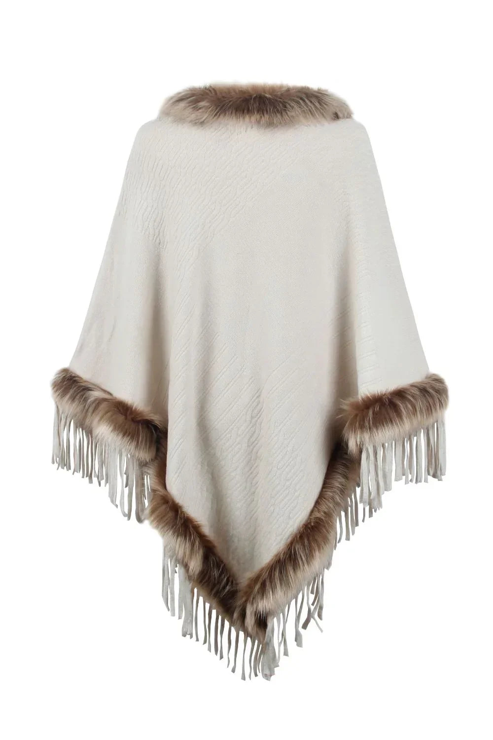 Stijlvolle Winter Poncho voor Dames - Sophie