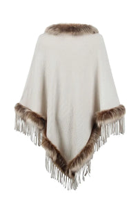 Stijlvolle Winter Poncho voor Dames - Sophie