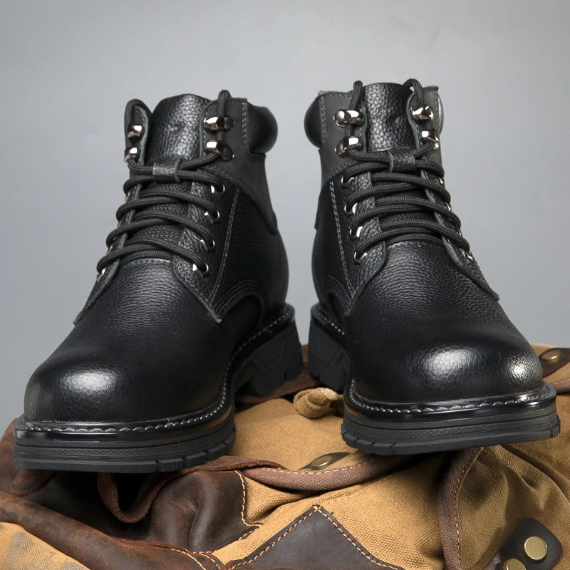 Vardi Dante™ skórzane buty zimowe | prawdziwe zimowe ocieplacze