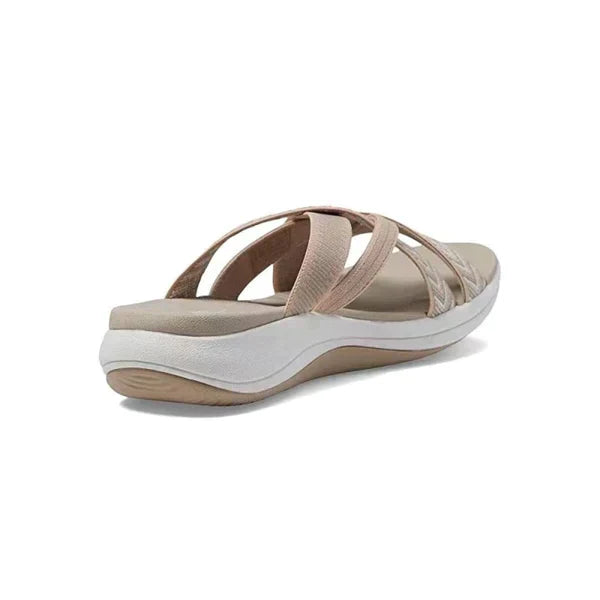 Luchtige Dames Slippers met Schokabsorberend Voetbed – Lina