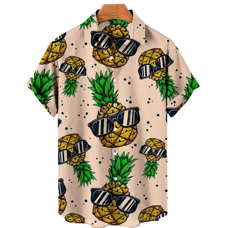Tropisch Hawaii Overhemd met Korte Mouwen – Mateo