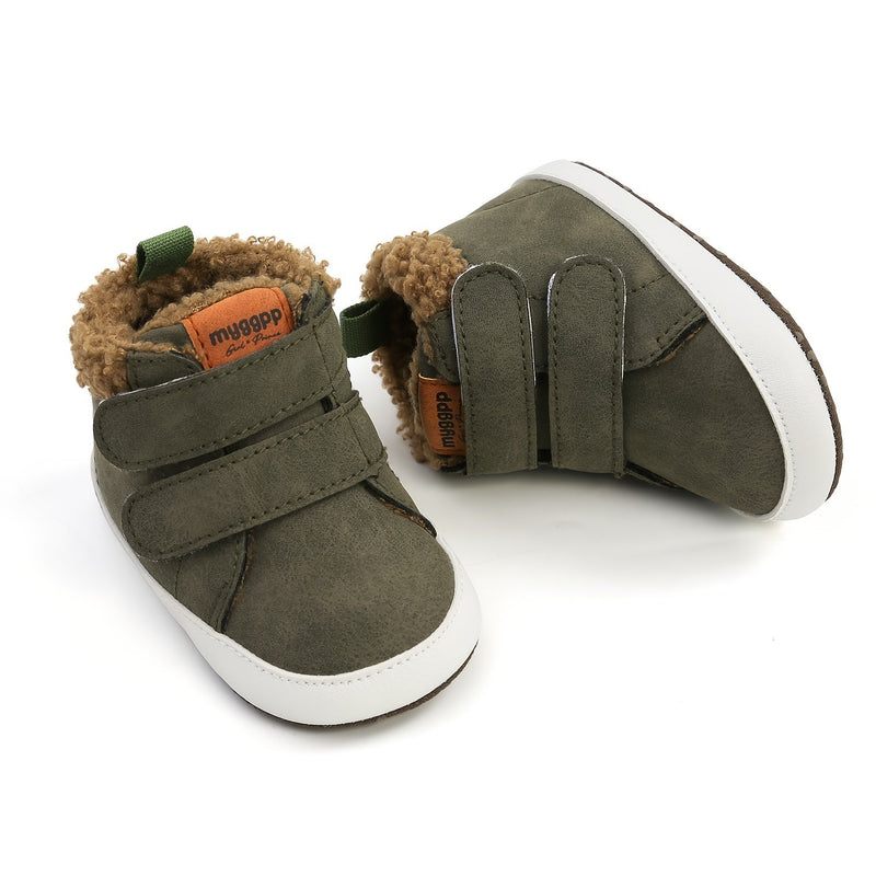Warme Babyboots Noor met Klittenband – Klaar voor Elke Winterdag!