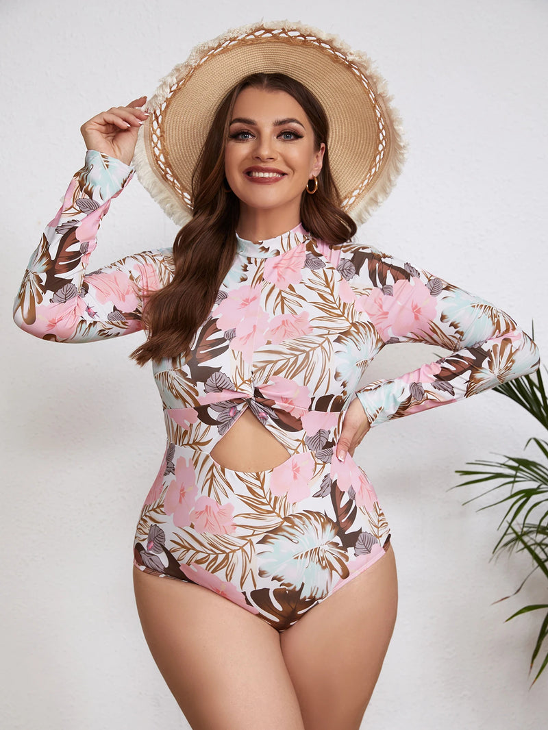Vardi Dante™ Veerle Plus-Size Vintage Badpak | Uniek & Trendy