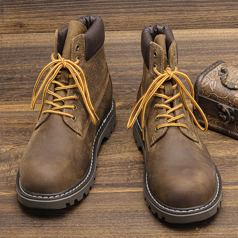 Vardi Dante™ skórzane buty zimowe | prawdziwe zimowe ocieplacze