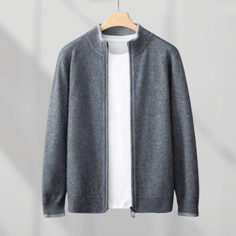 Heren Kasjmier Zip-Jack – Laurent