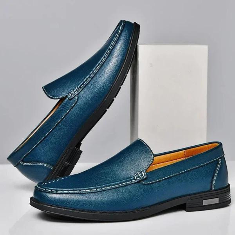 Italiaanse loafers van echt leer - Emilio
