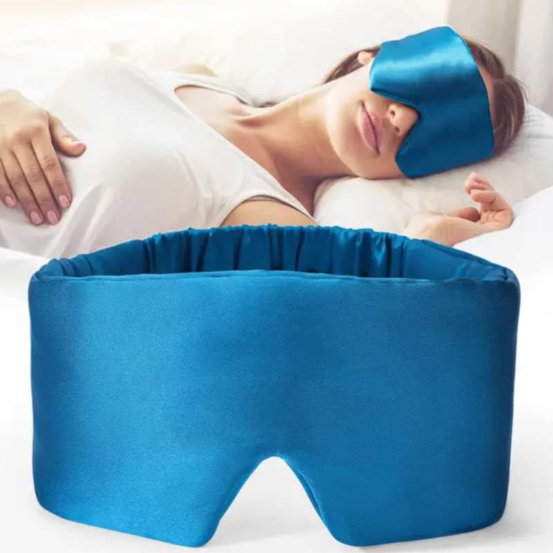 Luxe Slaapmasker van Zuivere Moerbeizijde - LunaPure