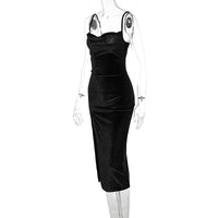 Vardi Dante™ Nora Maxi-Jurk | Fluweel & Stijlvol