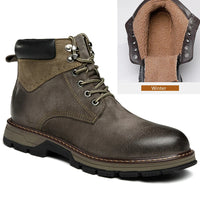 Vardi Dante™ skórzane buty zimowe | prawdziwe zimowe ocieplacze