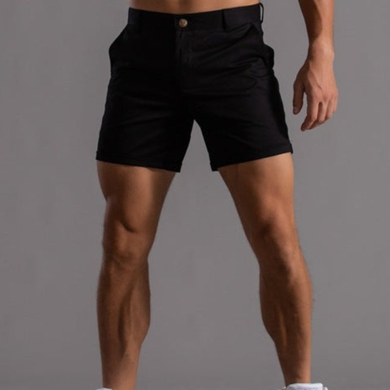 Ademende chino shorts van katoen – Sandro