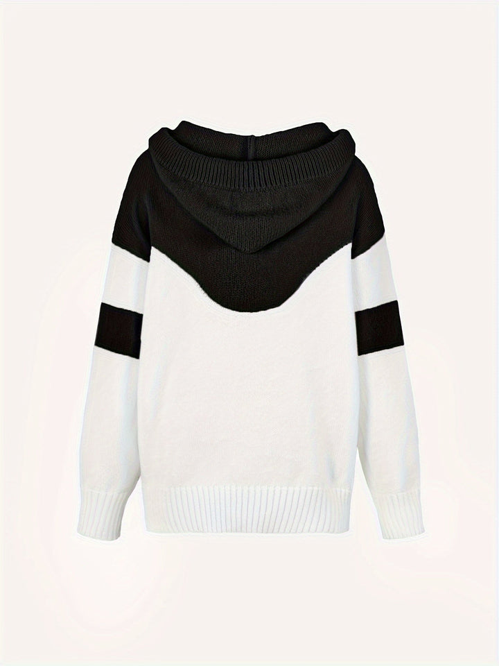 Comfortabele Sweater met Capuchon en Koord - Maya