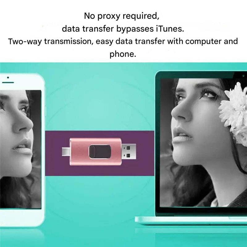 4-in-1 Flashdrive voor Elk Apparaat - DataFlex