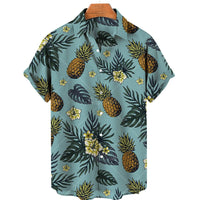 Tropisch Hawaii Overhemd met Korte Mouwen – Mateo