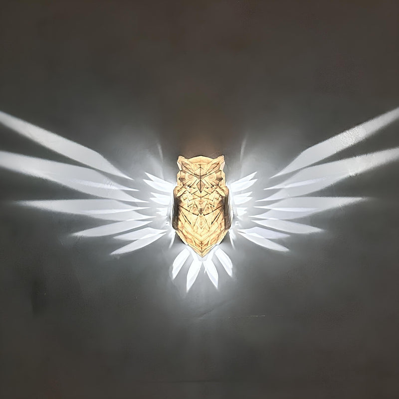 Verlichte Vleugels Wandlamp - LumaWings