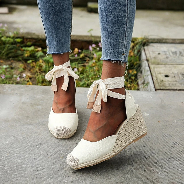 Stylowe espadryle sandały dla kobiet – Maribel