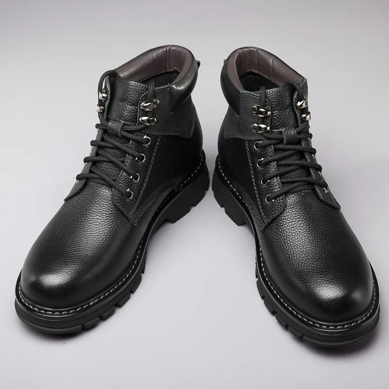 Vardi Dante™ skórzane buty zimowe | prawdziwe zimowe ocieplacze