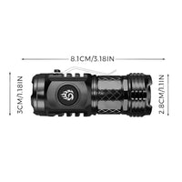 Compacte LED Zaklamp - LumenTorch