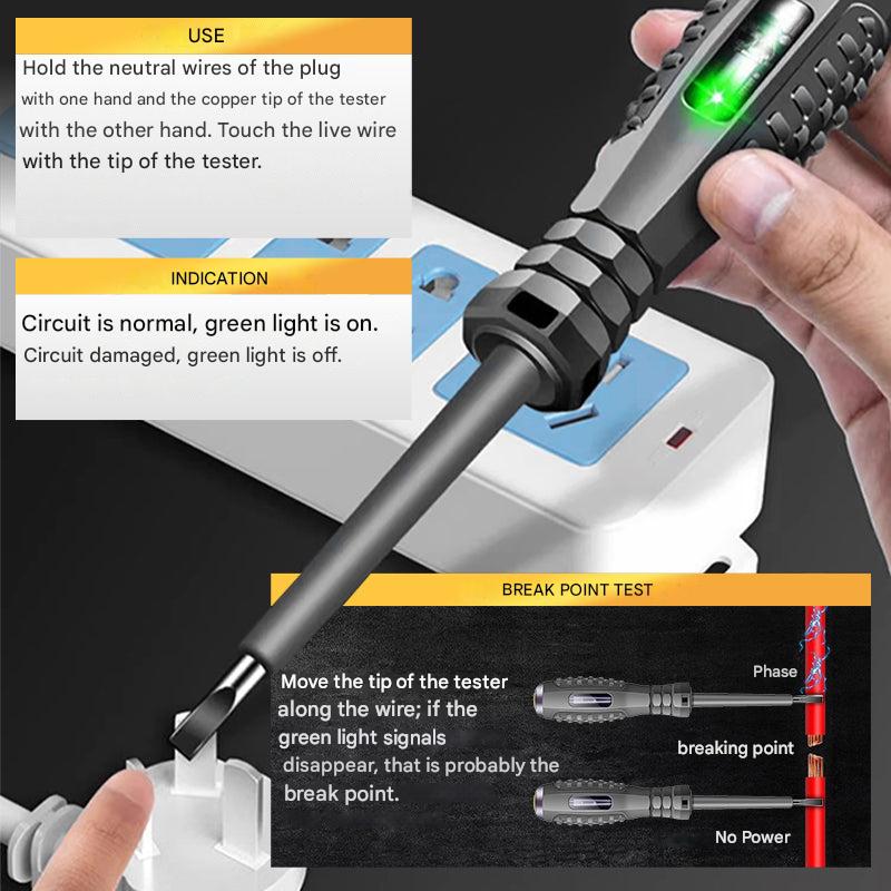 2-in-1 Schroevendraaier en Spanningsdetector – SparkPro