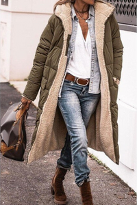 Trendy Dubbelzijdige Dames Winterjas - Sofia