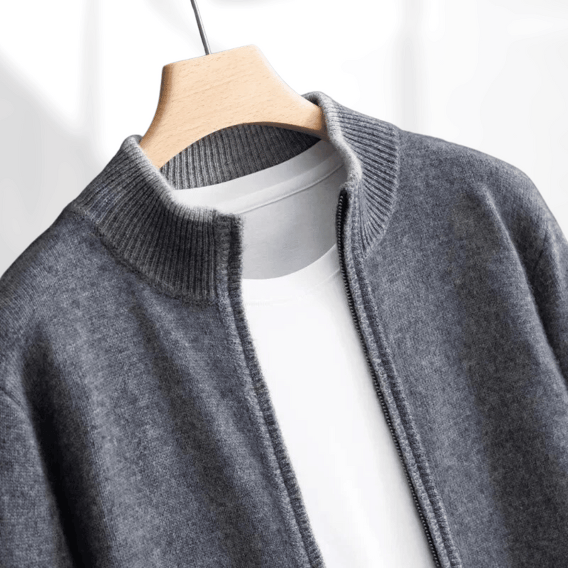 Heren Kasjmier Zip-Jack – Laurent
