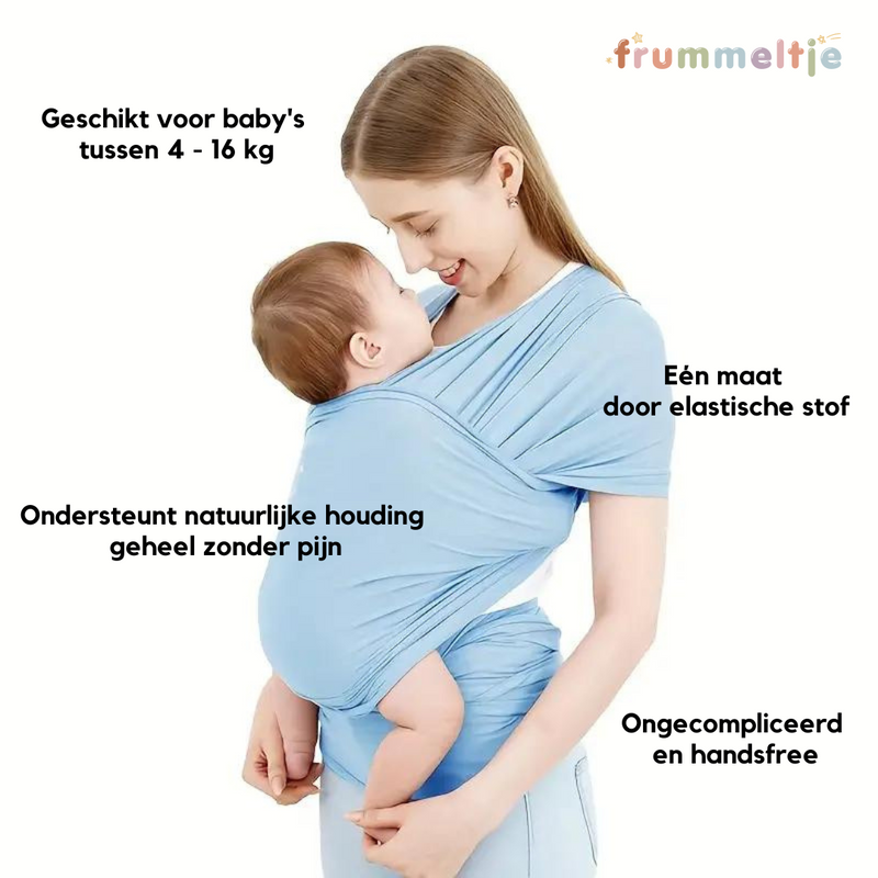 Rugondersteunende Baby Draagdoek - CuddleWrap