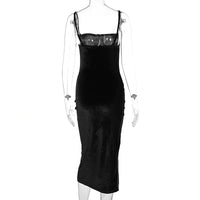 Vardi Dante™ Nora Maxi-Jurk | Fluweel & Stijlvol