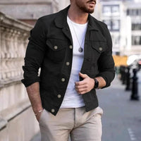 Heren Denimjack met Slim-fit Pasvorm – Milan