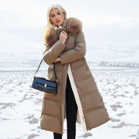 Luxe Faux Fur Winterjas voor Vrouwen - Amara