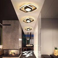 Moderne LED Plafondlamp met Dubbel Ringontwerp - Twilight Rings